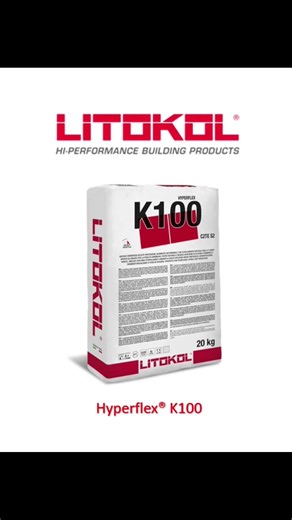 🚀 HIGH-PERFORMANCE TILE ADHESIVE THAT DOES IT ALL — HYPERFLEX® K100! 💪 When it comes to tile installation, performance matters — and Litokol® Hyperflex® K100 delivers! This high-performance, highly deformable cementitious adhesive sets the gold standard for professionals who demand strength, flexibility, and reliability. ✅ Perfect for: Ceramic & porcelain tiles, porcelain stoneware, large slabs, mosaics, and natural stone — on interior and exterior walls and floors. ✅ Key Advantages: ✨ No vert