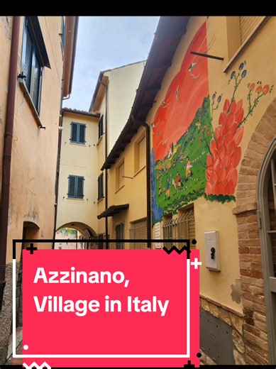 Explore Azzinano: A Colorful Italian Art Village
