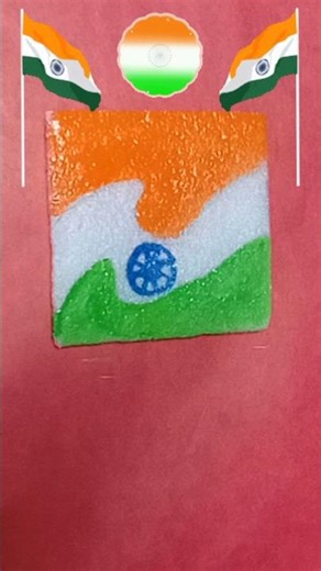 How to draw indian flag easily 🇨🇮 #youtubeshorts #shorts #art #artist #independenceday #republicday