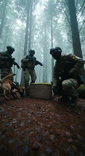 Would you trust a log with your life? 💨K9s are close… I’m one step ahead.Stay hidden or move? 🤔👇