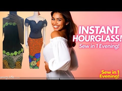 Sew This Off-Shoulder Hourglass Blouse Now!