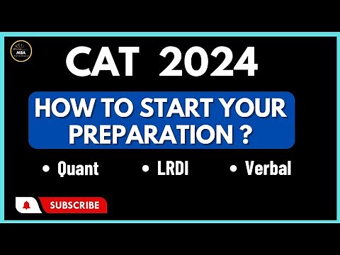 How to Start CAT 2024 Preparation | Free/Paid Resources | MBA Pathshala