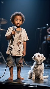 Despite being homeless, a young boy and his loyal dog delivered a moving performance on AGT, earning a Golden Buzzer from Sofia Vergara. Their story will touch your heart. Full video in the comments. 🎥 | Jake Shields