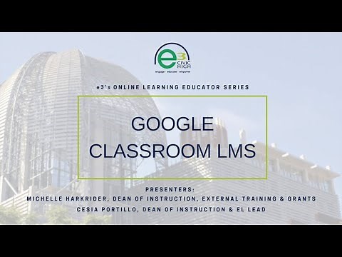 Google Classroom LMS