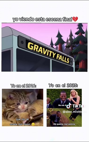 La emoción de la escena final de Gravity Falls