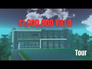 Minecraft $1,000,000 Modern Villa Tour 🏡✨
