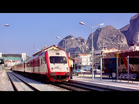 Taking the Train From Athens To Meteora, Greece