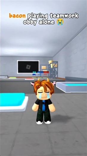 poor little bacon 🥺💔 #roblox