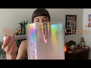 Reiki ASMR ~ Sacral chakra balancing | Alchemy singing bowl | Relaxing and calming | Energy healing