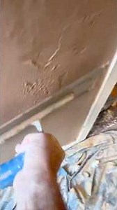 The chewing gum multi finish plaster. Full video link at the bottom.