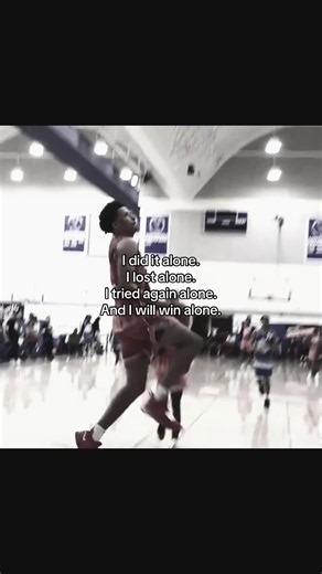 Basketball Motivation: I Will Win Alone — Confidence & Grind