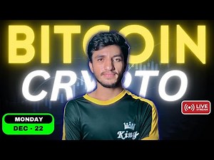 LIVE BITCOIN Crypto Market Analysis || DEC 22, 2025 || CRYPTO CANDLE PRO