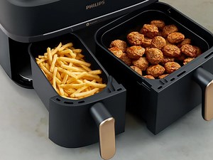 Philips 3000 Series Dual Basket Airfryer with 9-liter capacity unveiled - Gizmochina