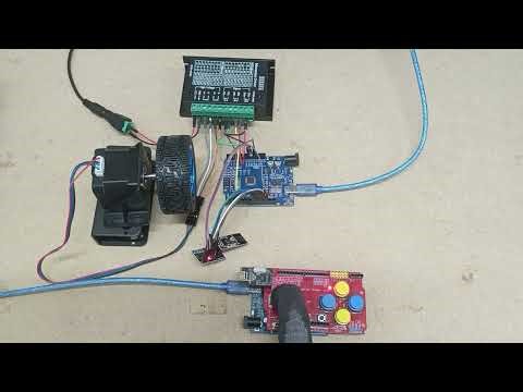 Contrôle à distance d'un moteur NEMA 17 avec un TB6600 et un Shield Joystick NRF24L01 Arduino