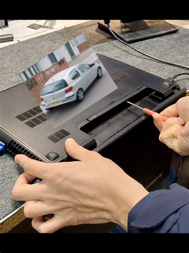 Destroy Lenovo PC with Toyota Yaris #overheat #pcdestroyed #overclocking #cpucooler #cpucooling