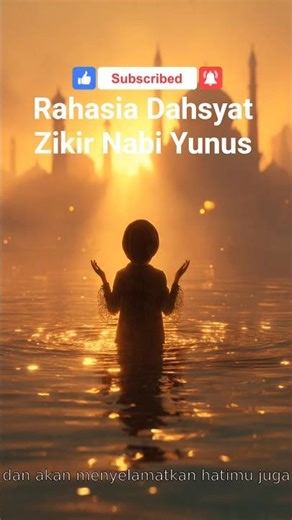 Rahasia Dahsyat Zikir Nabi Yunus Ini #ShortsIslami #ZikirNabiYunus #DakwahDigital #Kajian1Menit