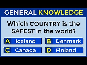 Are You Good At General Knowledge? | Take This 35-question Quiz To Find Out! #challenge 113