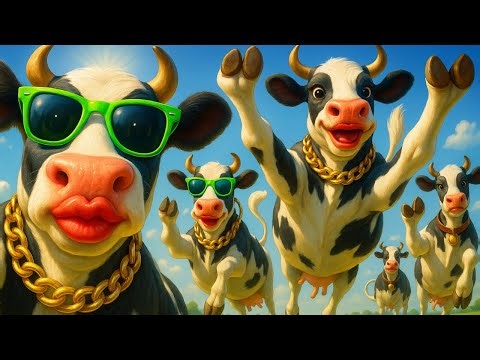 Sapi Goyang Gila! 😂🐄 Tertawa Seharian dengan Aksi Lucu Sapi Joget & Makan Rumput | Cow Dance Party!