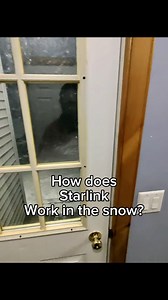 How does starlink work in the snow? | David Danna
