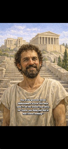 Socrates challenged power with questions instead of weapons and paid for it with his life. His death exposed the danger of telling the truth in a society that fears it. #Socrates #AncientGreece #Philosophy #HistoryTok #truth