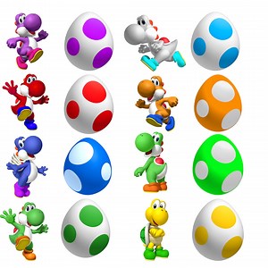 Yoshi and Eggs Png Bundle, Yoshi Png, Super Mario Icons, Yoshi Clipart Set, 16 Pcs, Instant Download - Etsy