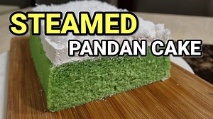 9.6K views · 384 reactions | Steamed Pandan Cake Recipe Ingredients: 2 Eggs 100g Fine Sugar 1 tsp Ovalette 80g Plain Flour 10g Corn Flour 30g Milk Powder 1/4 tsp Salt 50g Coconut Milk 1/2 tsp Pandan Flavour Green Food Colour 50g Vegetable Oil For full method, kindly refer to the video. I used a 9"x5" pan. You can also use an 8"x4" pan for a taller cake. Steam for 25 minutes or until skewer inserted comes out clean. For frosting I used Rich Bettercreme. | Glazed.sg | Facebook