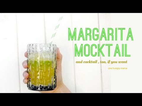 Margarita Mocktail Recipe (with a cocktail version, too!) for Cinco de Mayo | One Hungry Mama