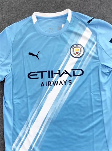 Manchester City 2025 Home Jersey Now Available