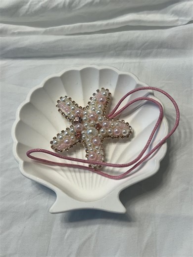 Beaded Starfish | Starfish Bag Charm | Purse Accessory - Etsy