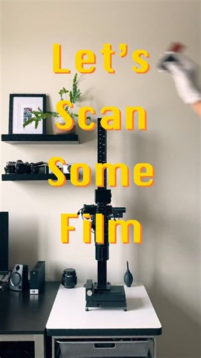 Evan Marx on Instagram: "Lets scan some @kodak Portra 400! My film scanning setup! Would you want to see a full video about my setup? Camera: Fujfiilm GFX100s Lens: Pentax-A 645 120mm Macro Lens Adapter: Kipon P645 - GFX Stand: Not sure, it’s Minolta, but I got it on Facebook Marketplace for like $100. Any copy stand will do. Holder: VALOI Advancer w/ 35mm Film Holder Light: RALENO LED Video Light 3200K-5600K Remote Shutter: Vello FreeWave Today we’re scanning a roll of Portra 400 that I shot up