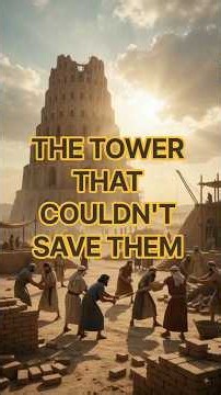 They Tried to Reach Heaven… Then God Confused Their Language | Tower of Babel