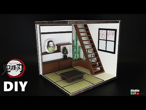 Demon Slayer:Kimetsu no Yaiba(KAMADO NEZUKO)┃Miniature house┃DIY