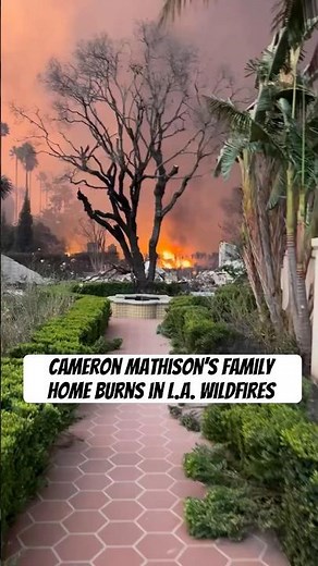 Soap star Cameron Mathison’s home reduced to rubble amid L.A. wildfires (🎥: IG)