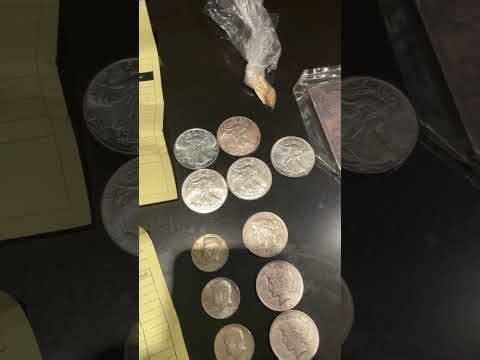 Full Gold And Sliver Stack!! Over 100 Oz Of Sliver! 2 Weeks Of Stacking Profits near $1000!!