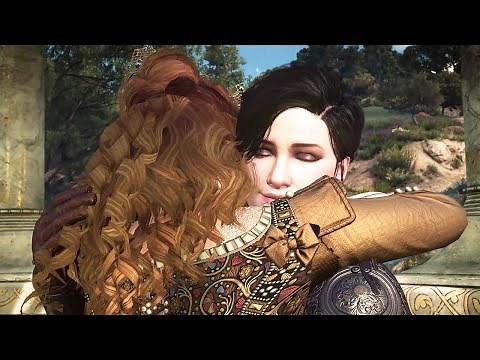 The Witcher 3 - Syanna forgives Anna-Henrietta (Blood and Wine Happy Ending) [4K]