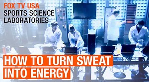 Turn sweat into energy - by the laws of science! John Brenkus, FOX Sports Science (TV series), debunks the truth behind regular sportswear alongside ultra triathlon legend Vincenzo Catalano at the Swiss Federal Institute of technology and materials, EMPA. #sportsscience #boostperformance #swissengineering Vincenzo Catalano Personal Trainer #johnbrenkus #study #sweat2energy Fox News #EMPA | X-BIONIC