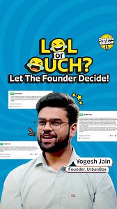 They said WHAT? Founder Reacts!😅 What happens when the founder of UrbanBox faces his wildest Flipkart reviews?😌 From witty roasts to unexpected compliments, Yogesh Jain reacts to it all! Watch till the end for the one that left him speechless. | Flipkart Seller Hub