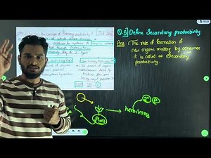 Chp 14.Ecosystem and energy flow in one lecture| Class 12th HSC Maharashtra board and CET