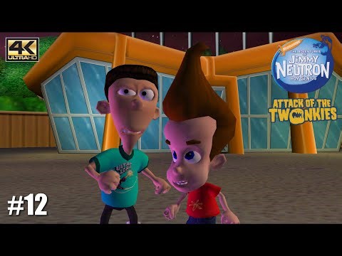 Jimmy Neutron Boy Genius Attack of the Twonkies PS2 Playthrough Gameplay 4K / Bat Outta Heck PART 12