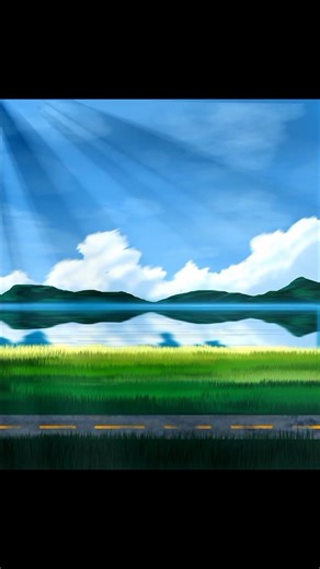 Landscape drawing tutorial #ibispaintx #tutorial #drawing #painting #mobileart #digitalart #art #fyp