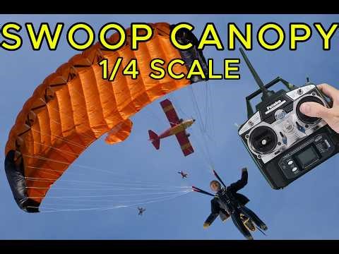 I Built the FASTEST RC Skydiver with Cross Braced Canopy (Part 1)
