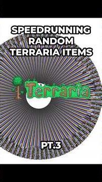 Random Terraria Speedrun Ep.3 #gamingshorts #terraria #terrariashorts #terrariachallenge