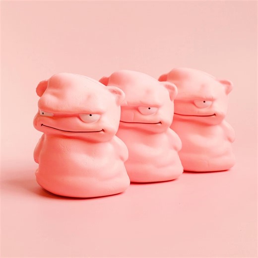 Handmade Ugly Blob Monster Slow Rise Squishy | Jumbo Super Sticky Fidget Toy - Etsy