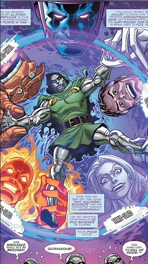 DOOM vs KANG: The Craziest Venom War Battle! 🤯🔥 #fantasticfour #doom #venom #marvel #shorts