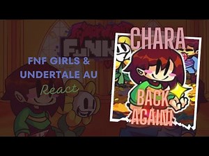 FNF Girls & Undertale AU React - FNF Chara 2.0 Update DEMO Remastered (FNF Mod BF Undertale)