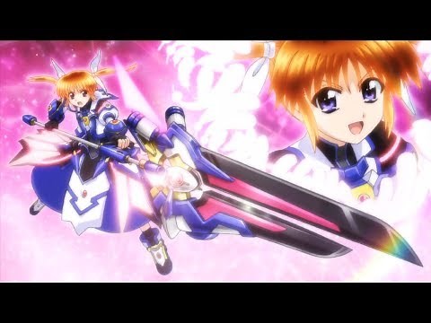 Magia Record Takamachi Nanoha Transformation Movie Transformation Scene Magical Girl Lyrical Nano...