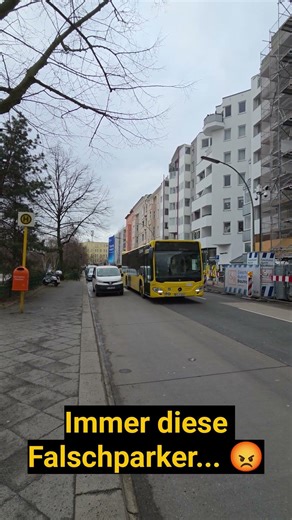 Parken und Bus behindern.. #bus
