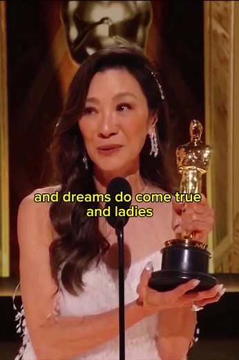 Michelle Yeoh winning Best Actress at the Oscars in 2023 #michelleyeoh #oscars #speech #everythingeverywhereallatonce