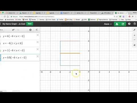 Write your name in Desmos