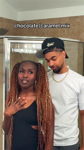 I think someone said chocolate/caramel mix in the comments…im not sure doe🤧👀 @Saucey💜Lashae' #fyp #sauceyaustin